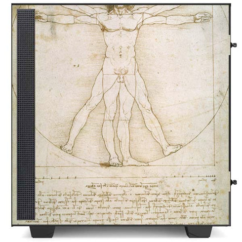 Leonardo da Vinci The Proportions of Man NZXT H510 Compact ATX Mid-Tower Case Skin