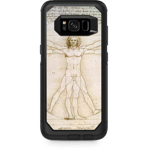 Leonardo da Vinci The Proportions of Man Otterbox Commuter Galaxy Skin