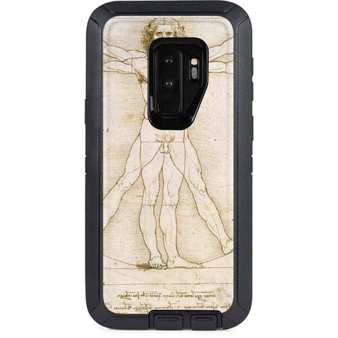 Leonardo da Vinci The Proportions of Man Otterbox Defender Galaxy Skin