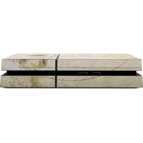 Leonardo da Vinci The Proportions of Man PS4 Console Skin