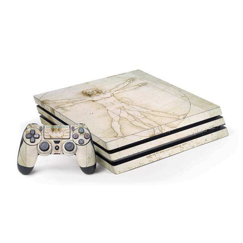 Leonardo da Vinci The Proportions of Man PS4 Pro Bundle Skin