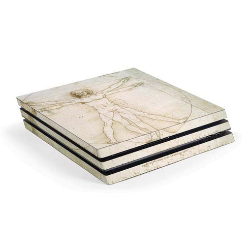 Leonardo da Vinci The Proportions of Man PS4 Pro Console Skin