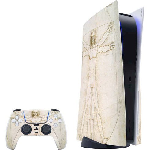 Leonardo da Vinci The Proportions of Man PS5 Bundle Skin