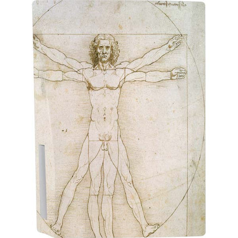 Leonardo da Vinci The Proportions of Man PS5 Console Skin