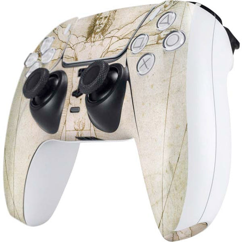 Leonardo da Vinci The Proportions of Man PS5 Controller Skin