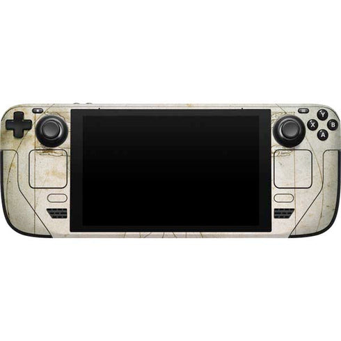 Leonardo da Vinci The Proportions of Man Steam Deck Handheld Gaming Computer Skin