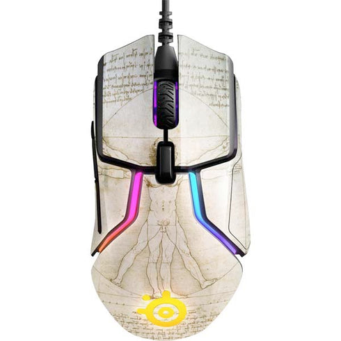 Leonardo da Vinci The Proportions of Man SteelSeries Rival 600 Gaming Mouse Skin
