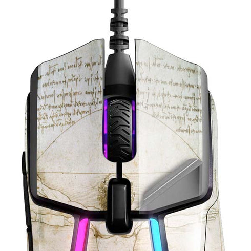 Leonardo da Vinci The Proportions of Man SteelSeries Rival 600 Gaming Mouse Skin