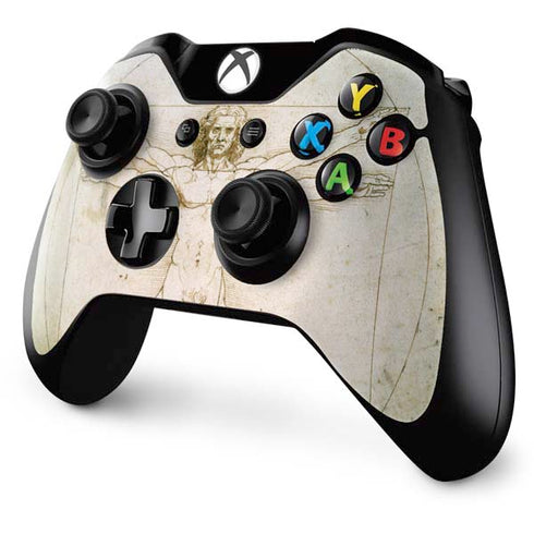 Leonardo da Vinci The Proportions of Man Xbox One Controller Skin