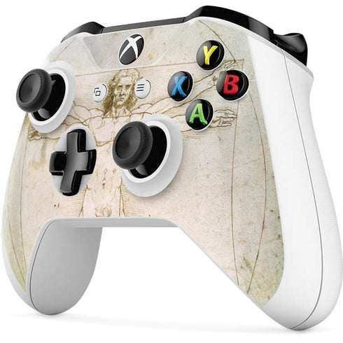 Leonardo da Vinci The Proportions of Man Xbox One S All-Digital Edition Bundle Skin