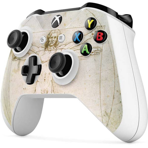 Leonardo da Vinci The Proportions of Man Xbox One S Controller Skin