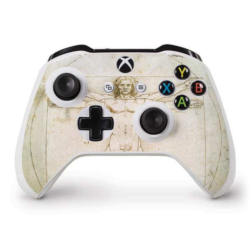 Leonardo da Vinci The Proportions of Man Xbox One S Controller Skin