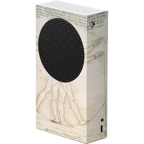 Leonardo da Vinci The Proportions of Man Xbox Series S Console Skin