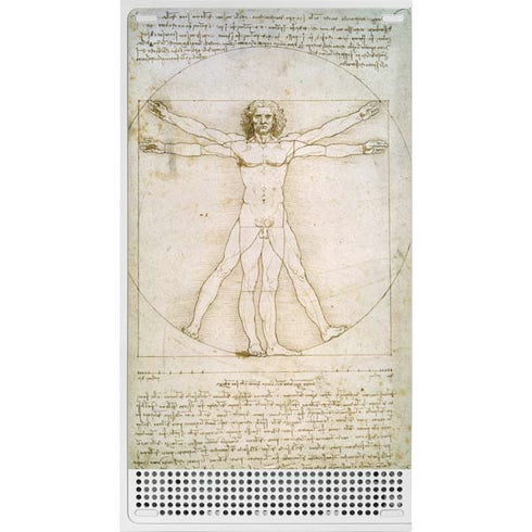 Leonardo da Vinci The Proportions of Man Xbox Series S Console Skin