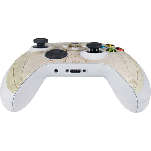 Leonardo da Vinci The Proportions of Man Xbox Series S Controller Skin