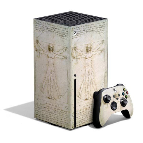 Leonardo da Vinci The Proportions of Man Xbox Series X Bundle Skin