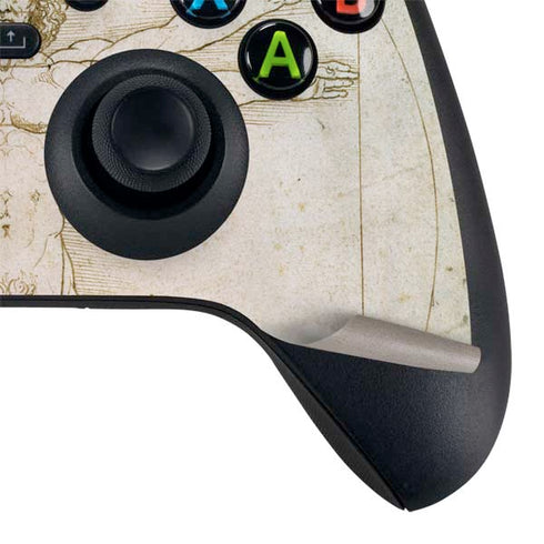 Leonardo da Vinci The Proportions of Man Xbox Series X Controller Skin