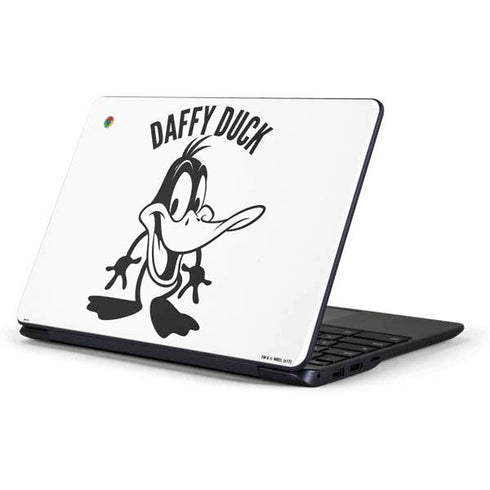 Looney Tunes Daffy Duck Big Head Samsung Chromebook Skin