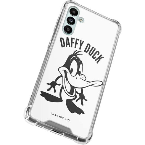 Looney Tunes Daffy Duck Big Head Galaxy A13 5G Clear Case