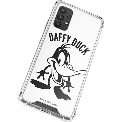 Looney Tunes Daffy Duck Big Head Galaxy A32 5G Clear Case