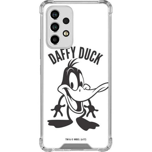 Looney Tunes Daffy Duck Big Head Galaxy A33 5G Clear Case