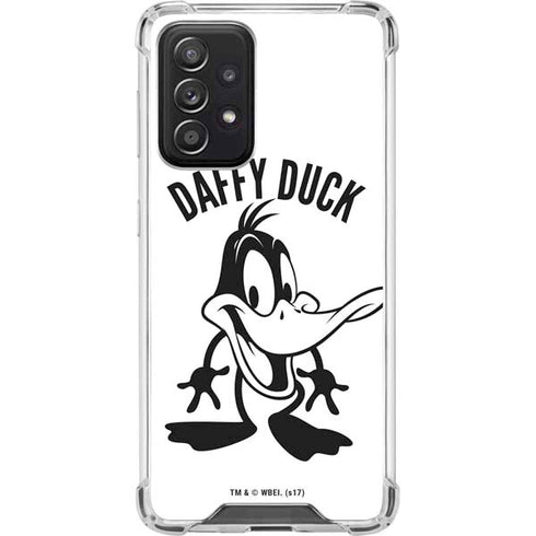 Looney Tunes Daffy Duck Big Head Galaxy A52 5G Clear Case