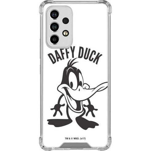 Looney Tunes Daffy Duck Big Head Galaxy A53 5G Clear Case