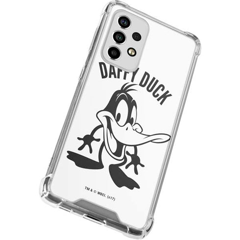 Looney Tunes Daffy Duck Big Head Galaxy A53 5G Clear Case