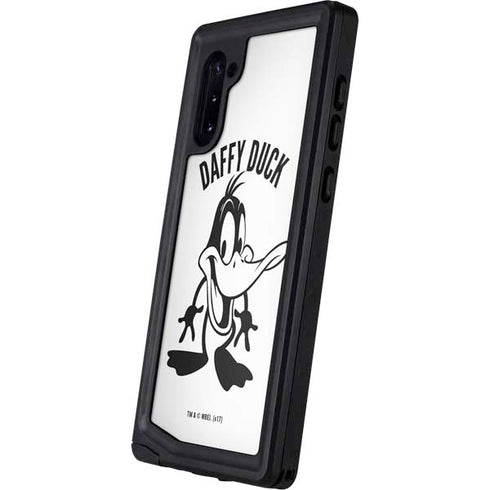 Looney Tunes Daffy Duck Big Head Galaxy Note 10 Waterproof Case
