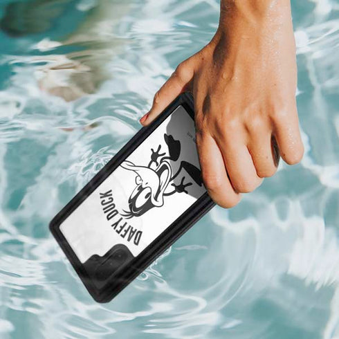 Looney Tunes Daffy Duck Big Head Galaxy Note 10 Waterproof Case