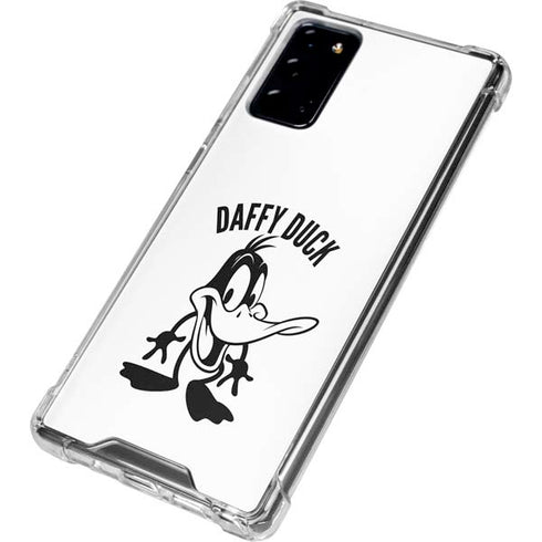 Looney Tunes Daffy Duck Big Head Galaxy Note20 5G Clear Case