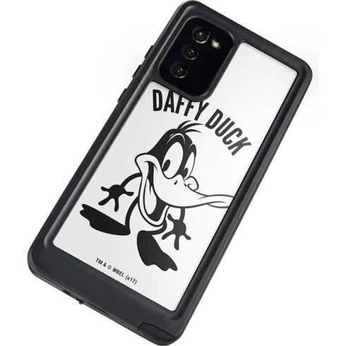 Looney Tunes Daffy Duck Big Head Galaxy Note20 5G Waterproof Case