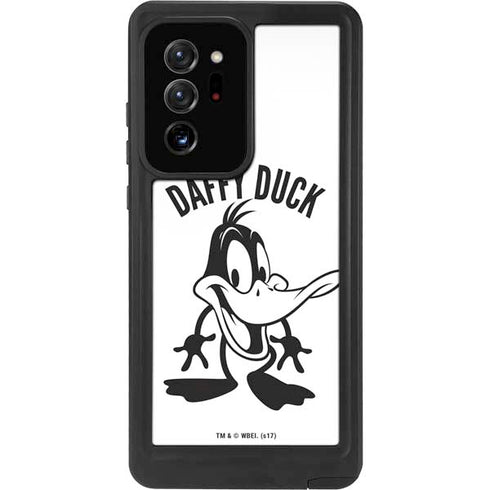 Looney Tunes Daffy Duck Big Head Galaxy Note20 Ultra 5G Waterproof Case