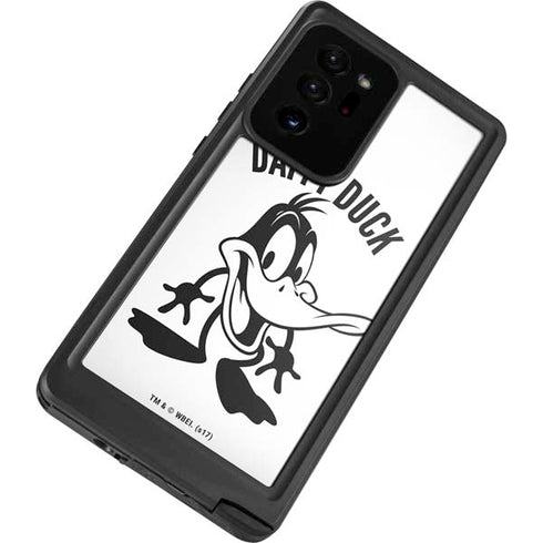 Looney Tunes Daffy Duck Big Head Galaxy Note20 Ultra 5G Waterproof Case