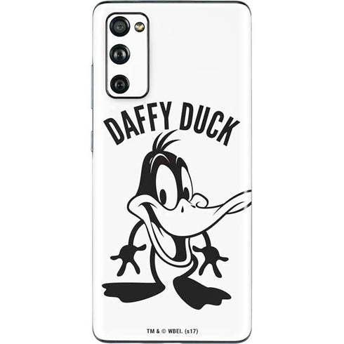Looney Tunes Daffy Duck Big Head Galaxy S20 Fan Edition Skin