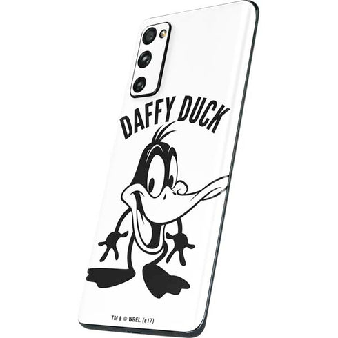Looney Tunes Daffy Duck Big Head Galaxy S20 Fan Edition Skin