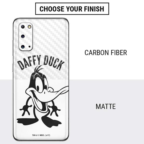 Looney Tunes Daffy Duck Big Head Galaxy S20 Skin
