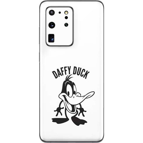 Looney Tunes Daffy Duck Big Head Galaxy S20 Ultra 5G Skin