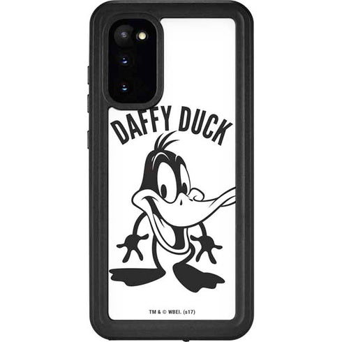 Looney Tunes Daffy Duck Big Head Galaxy S20 Waterproof Case