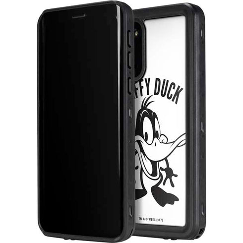 Looney Tunes Daffy Duck Big Head Galaxy S20 Waterproof Case