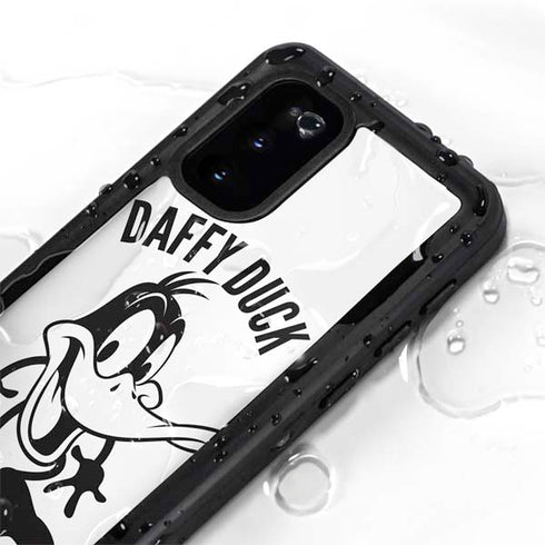 Looney Tunes Daffy Duck Big Head Galaxy S20 Waterproof Case