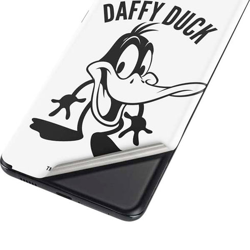 Looney Tunes Daffy Duck Big Head Galaxy S21 Plus 5G Skin