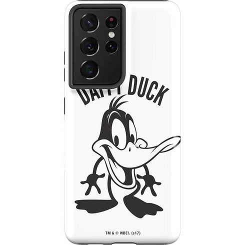 Looney Tunes Daffy Duck Big Head Galaxy S21 Ultra 5G Pro Case
