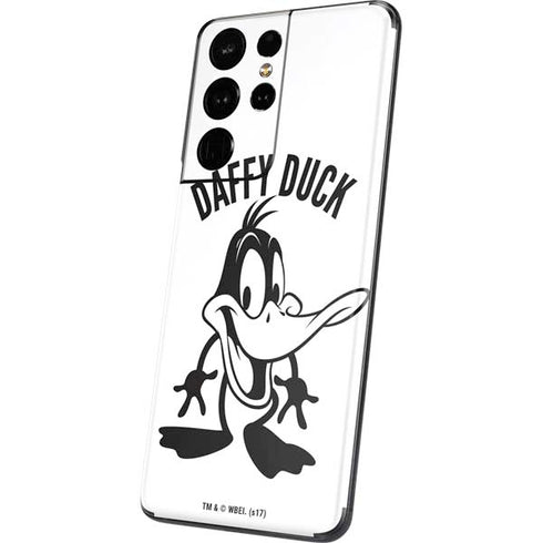 Looney Tunes Daffy Duck Big Head Galaxy S21 Ultra 5G Skin