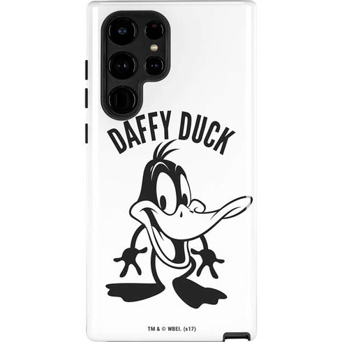 Looney Tunes Daffy Duck Big Head Galaxy S22 Ultra Pro Case