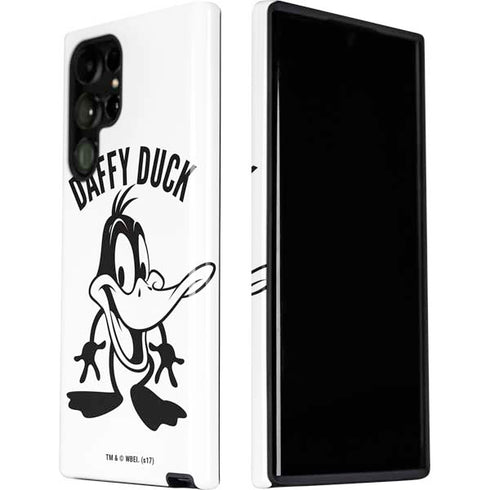 Looney Tunes Daffy Duck Big Head Galaxy S22 Ultra Pro Case