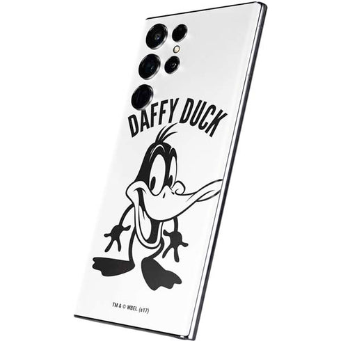 Looney Tunes Daffy Duck Big Head Galaxy S22 Ultra Skin
