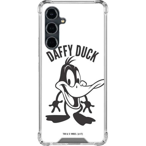 Looney Tunes Daffy Duck Big Head Galaxy S23 FE Clear Case