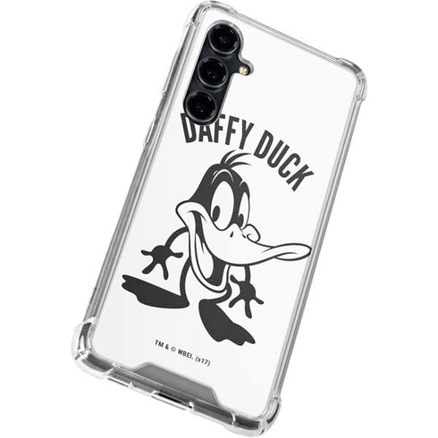 Looney Tunes Daffy Duck Big Head Galaxy S23 FE Clear Case