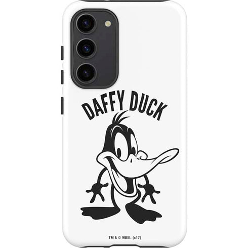 Looney Tunes Daffy Duck Big Head Galaxy S23 Plus Pro Case